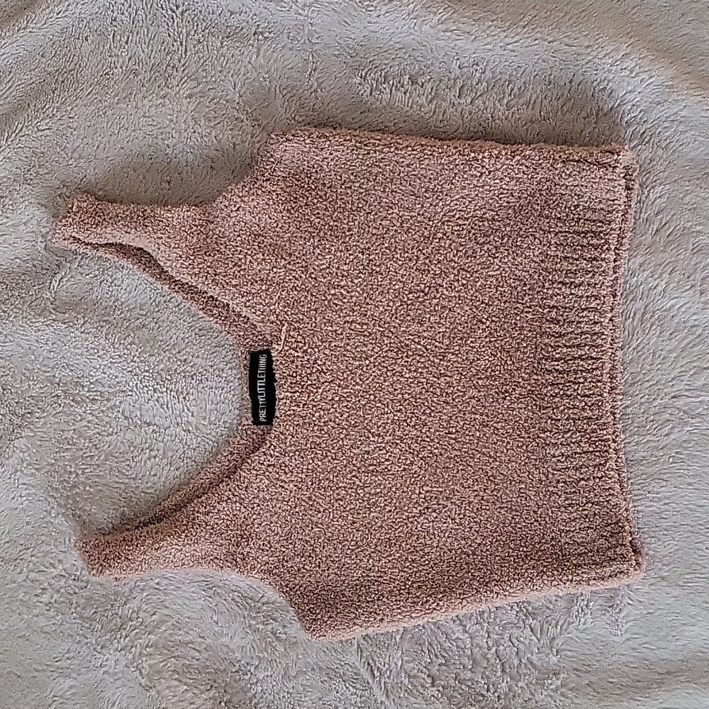 Tan Crop Top